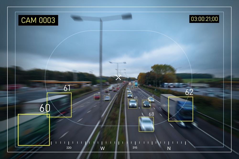 PTZ Camera Tracking Vehicles